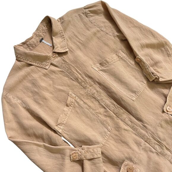 YFB CLOTHING River Romper in Camel Pigment‎ - Picture 3 of 10